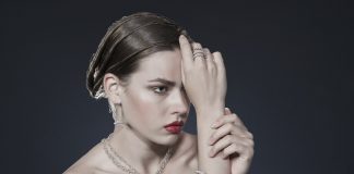 עגילי יהלומים